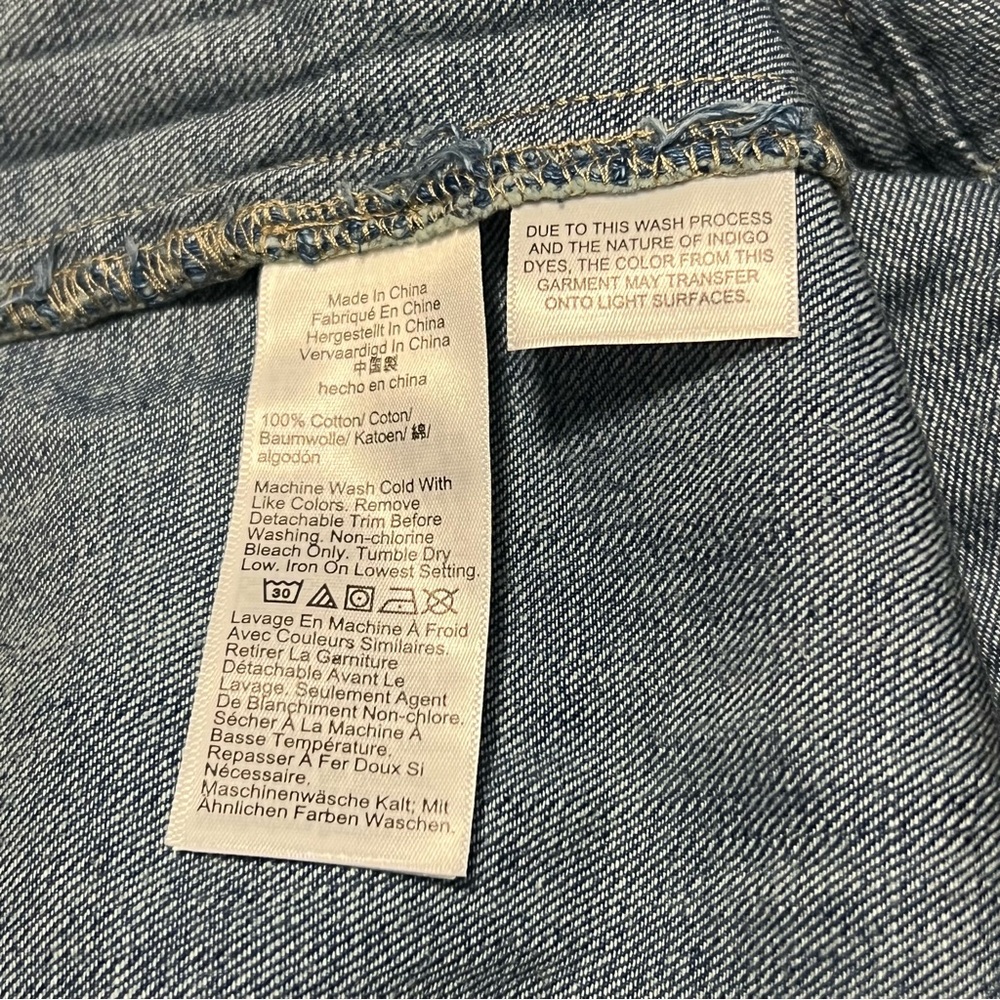 J Crew Large Dress Blue Harbor Denim Indigo 100% Cotton Pockets Nautical Tie NWT - Picture 4 of 7